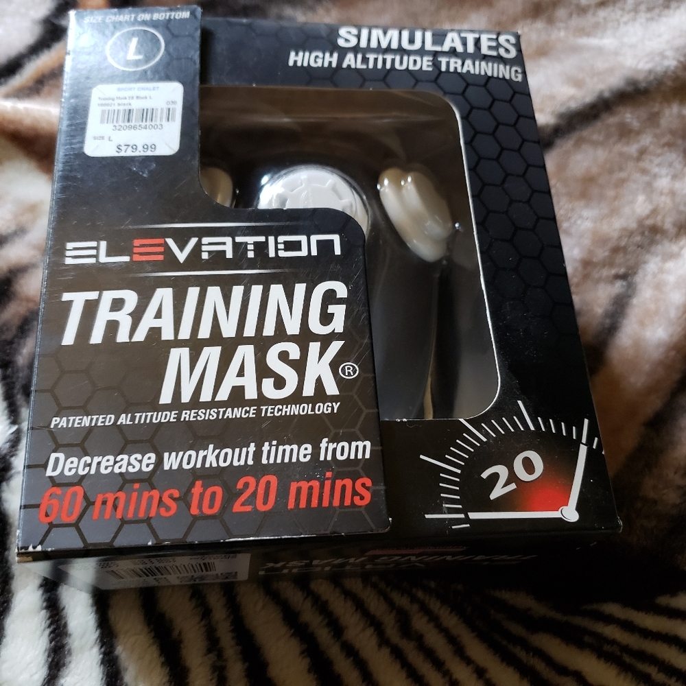 Elevation training mask